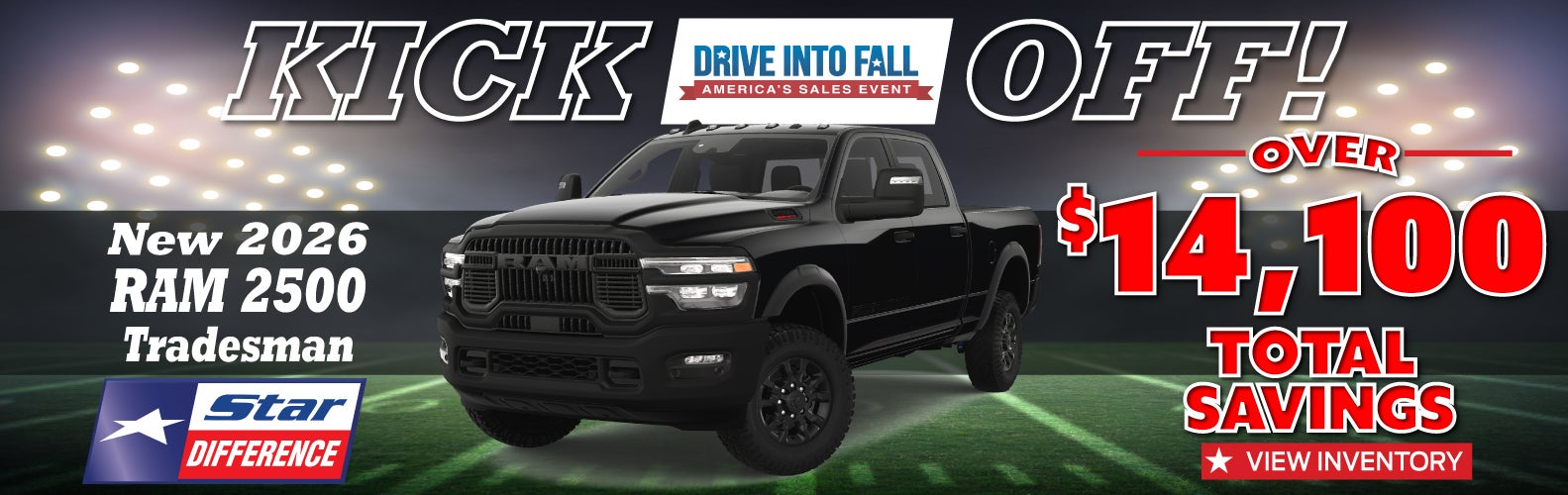 NEW 2026 RAM 2500 TRADESMAN