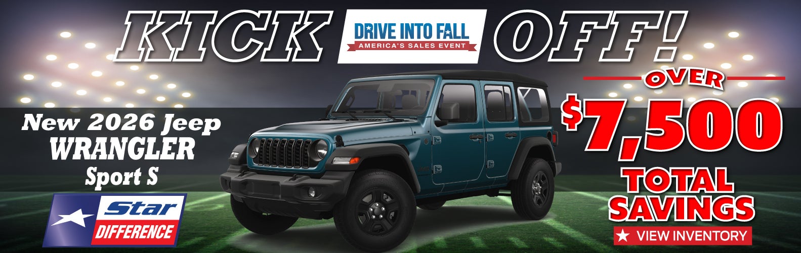 NEW 2026 JEEP WRANGLER SPORT S 