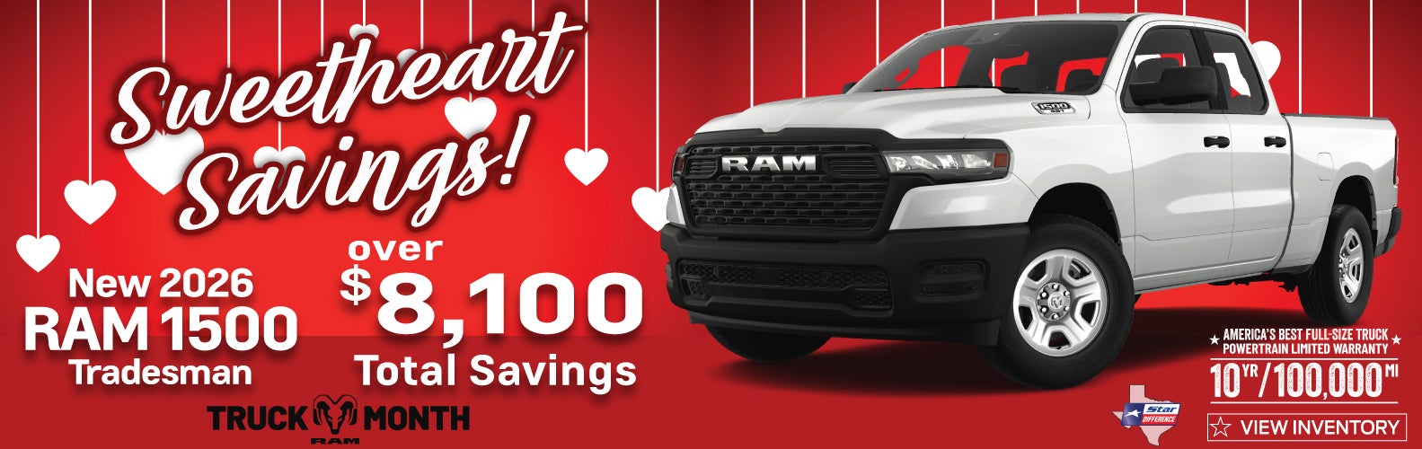 NEW 2026 RAM 1500 TRADESMAN