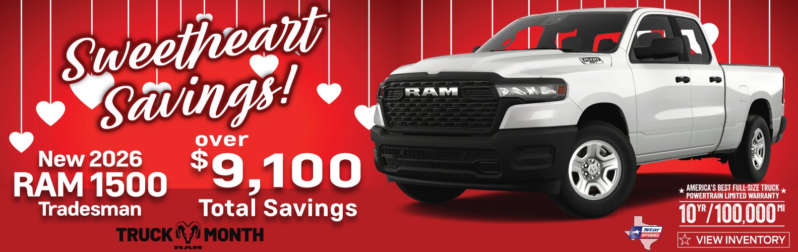 NEW 2026 RAM 1500 TRADESMAN