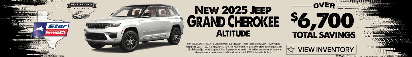 APR26 GC ALTITUDE $6,700